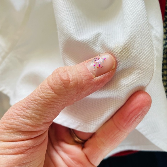 Schneider Salzburg White Button Up Blouse with Embroidered Trim - Picture 9 of 14